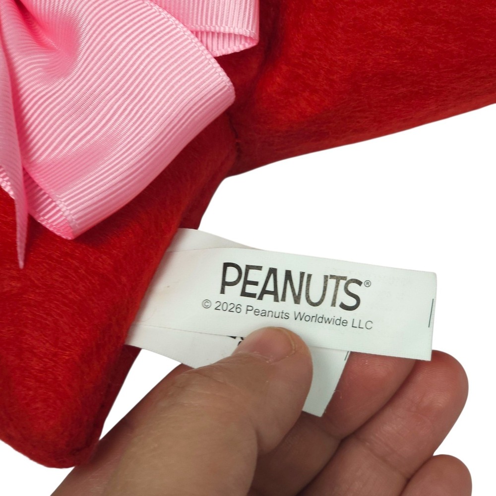 Peanuts Snoopy Plush Bouquet Charlie Brown Lucy Woodstock Ruz Valentine Gift NEW - Picture 5 of 16